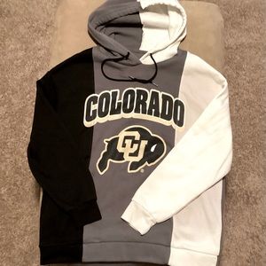 Gameday couture Colorado women’s black half of fame color black pullover hoodie